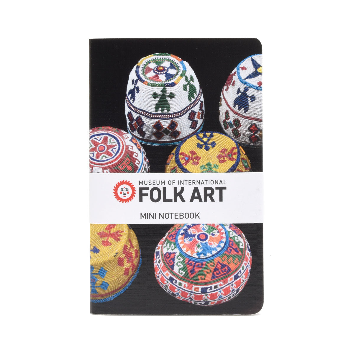 Set of Five Folk Art Mini Notebooks