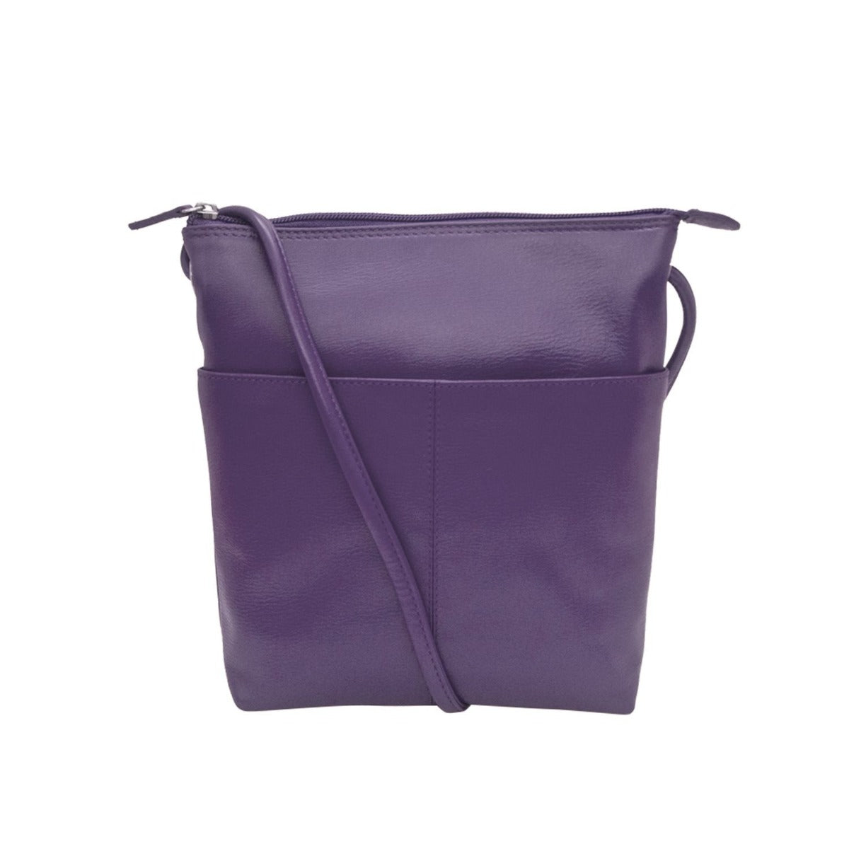 Leather Midi Handbag
