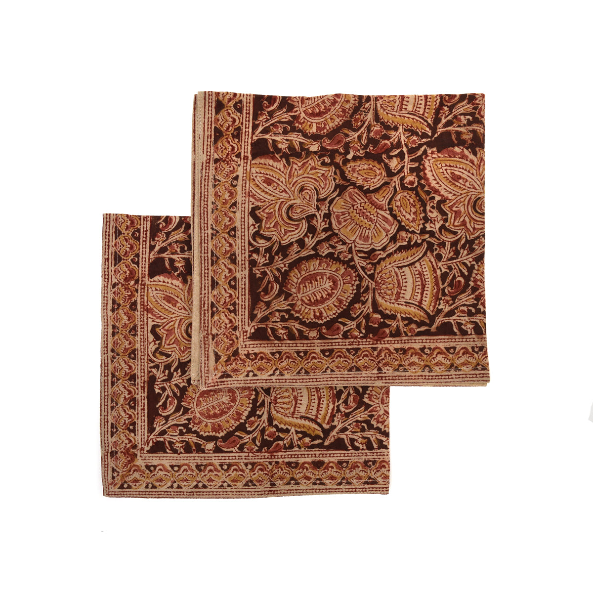 Set of Two Kalamkari Napkins