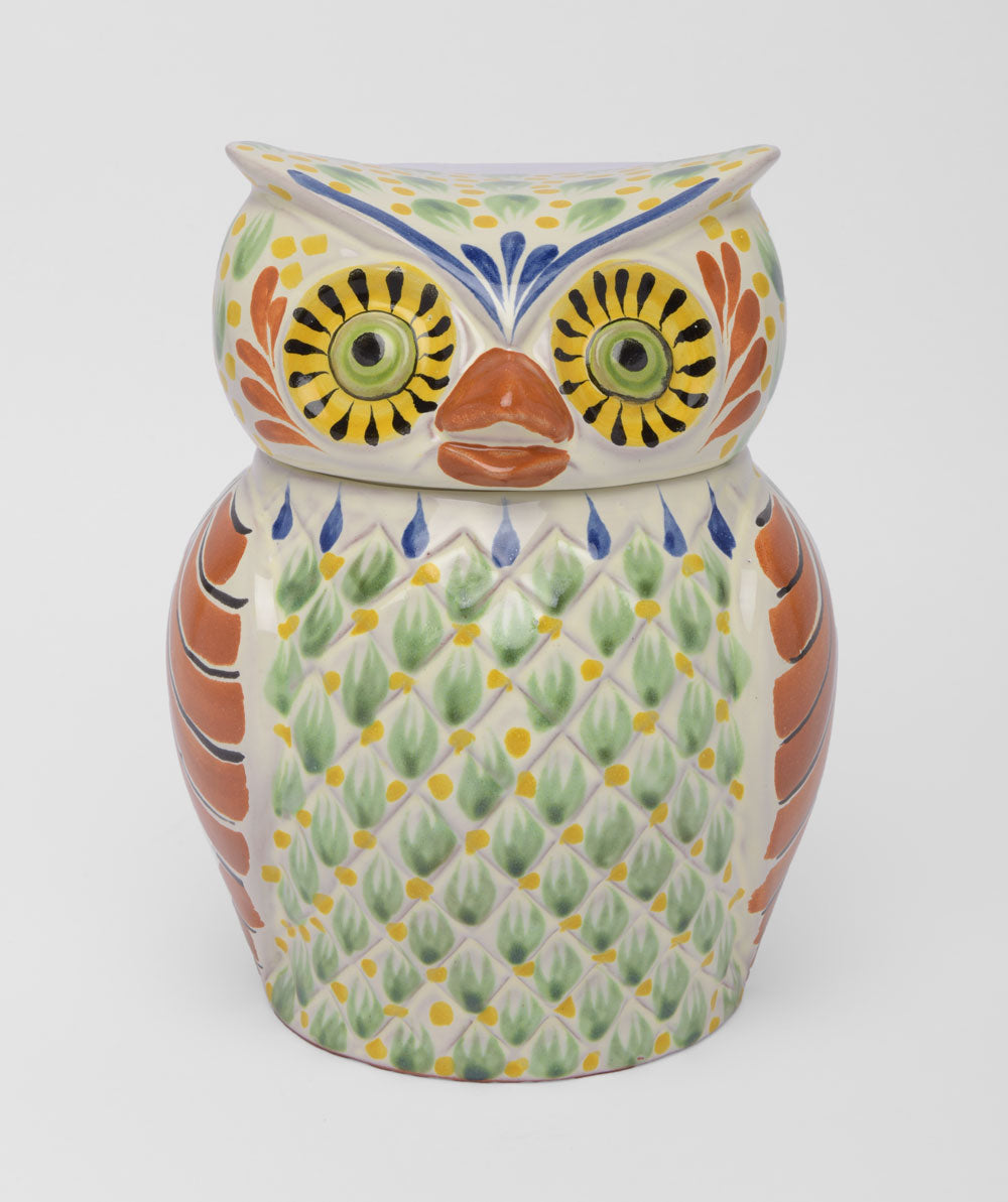 Mrs. Owl Cookie Jar by Gorky Gonzalez
