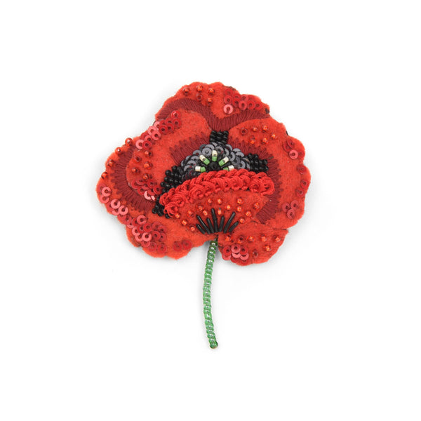 Red Poppy Pin - Museum of New Mexico Foundation Shops