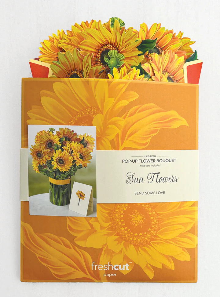 Sunflowers Pop-up Card