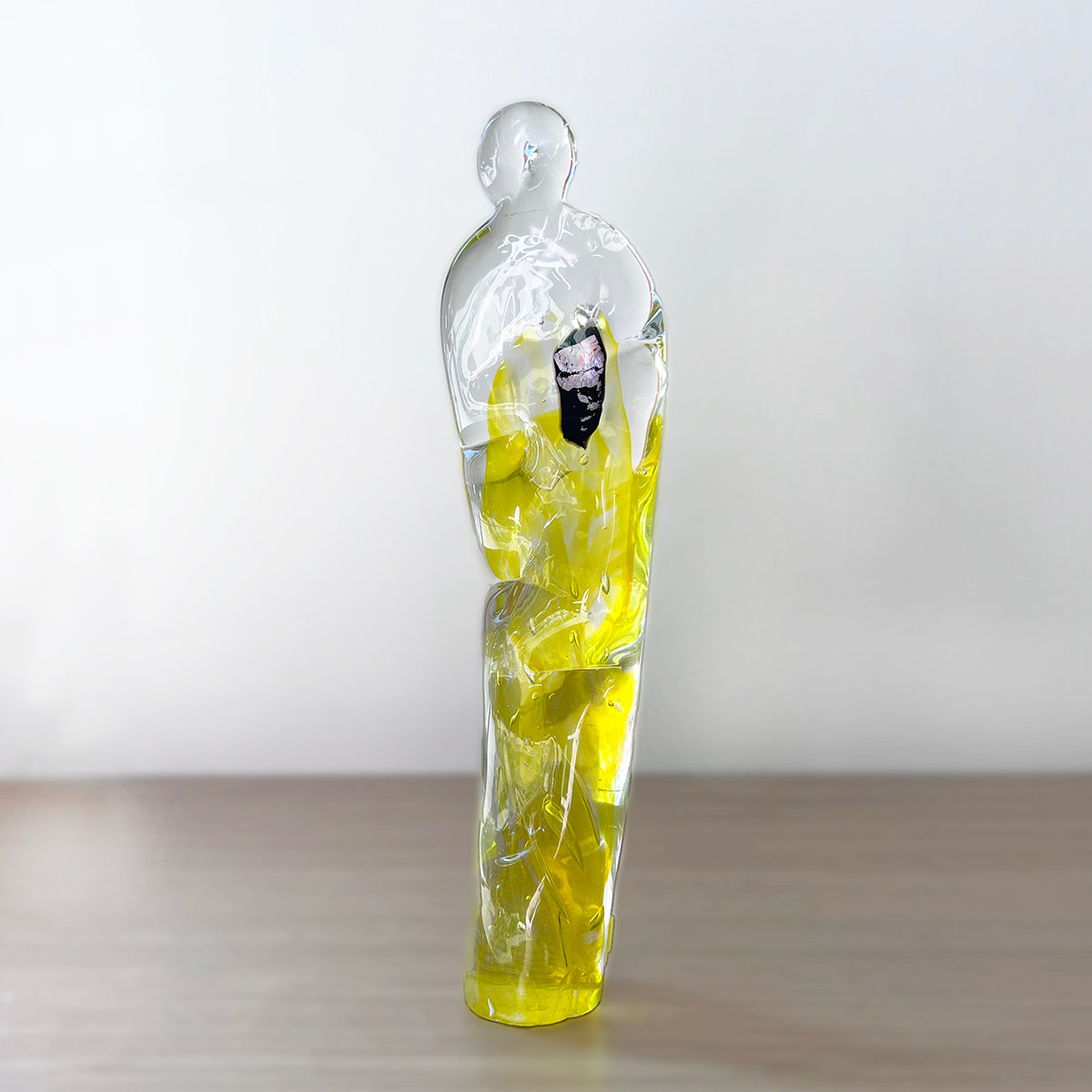 Ramson Lomatewama Spirit Being Glass Sculpture